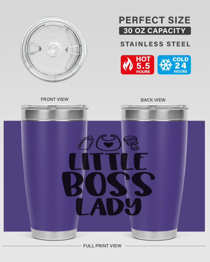 Little Boss Lady Style 67#- baby- tumbler