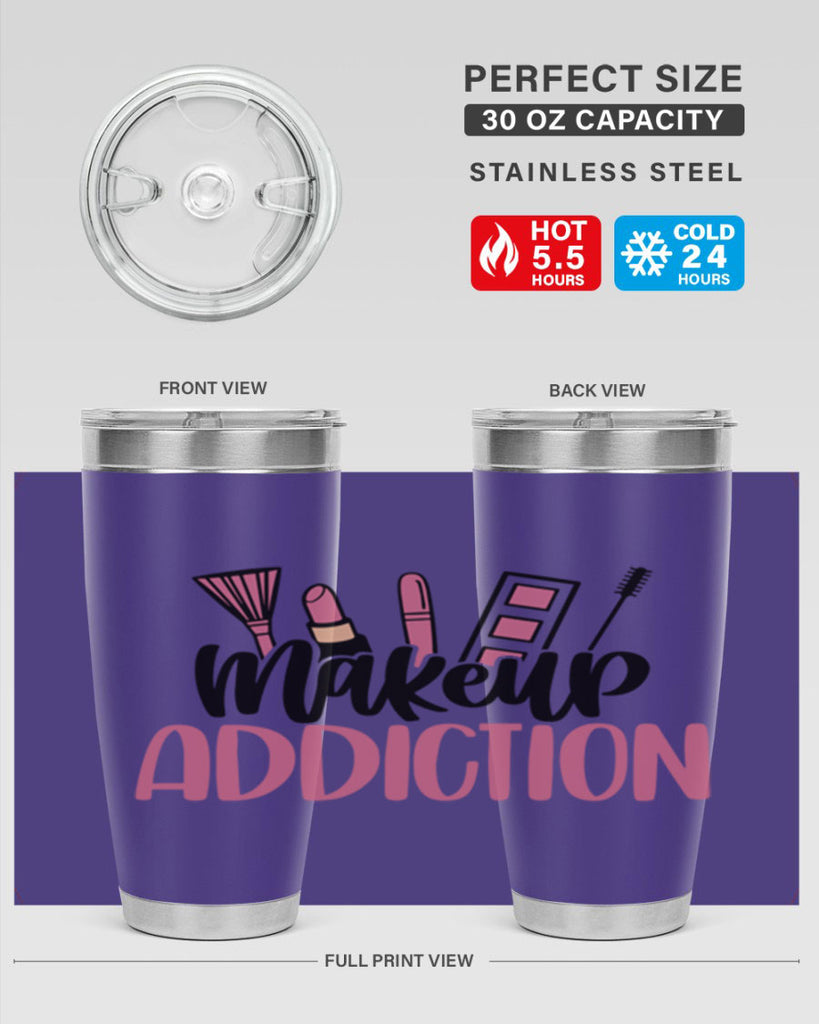 Makeup Addiction Style 54#- make up- Tumbler