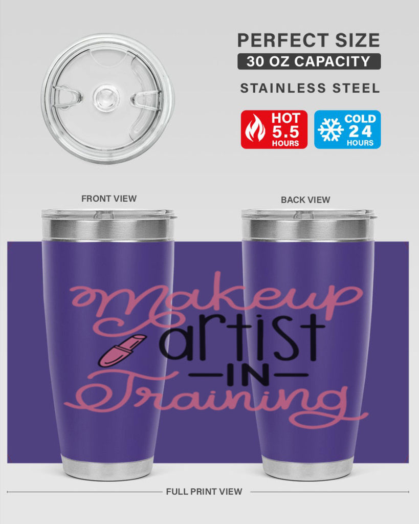 Makeup Artist in Training Style 53#- make up- Tumbler
