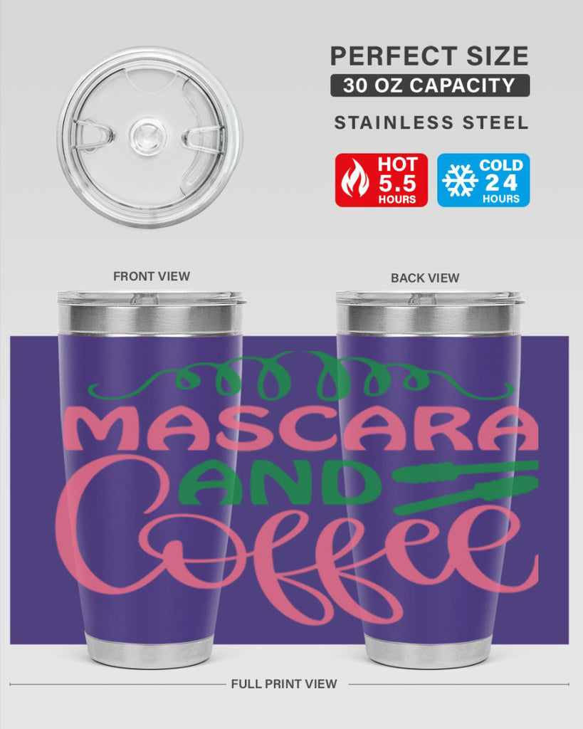 Mascara and Coffee 118#- fashion- Cotton Tank