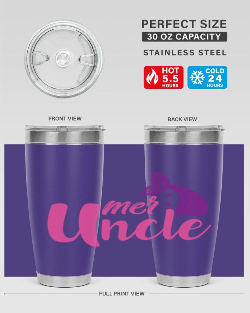 Mer Uncle 347#- mermaid- Tumbler