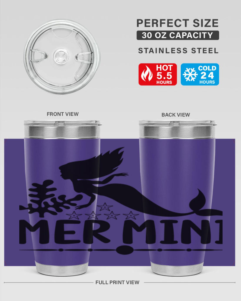 Mer mini 353#- mermaid- Tumbler
