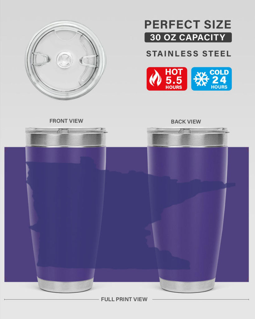 Minnesota 28#- stateflags- Tumbler