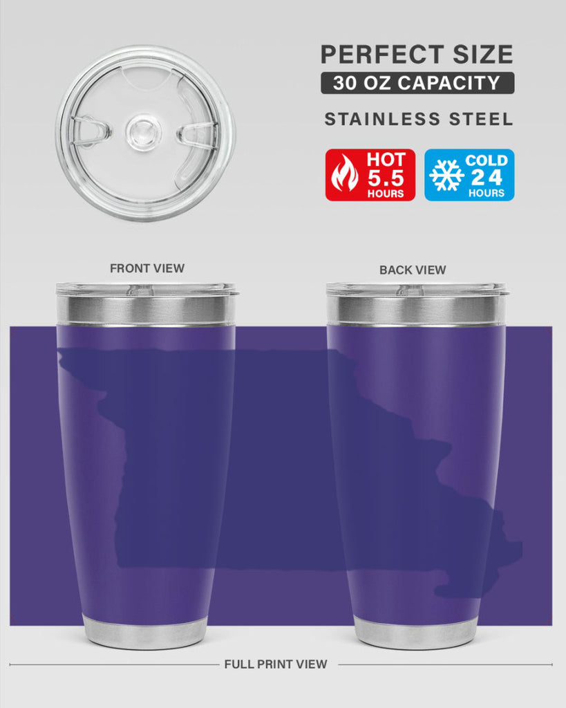 Missouri 26#- stateflags- Tumbler
