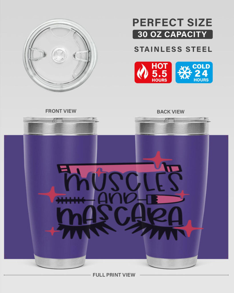 Muscles And Mascara Style 36#- make up- Tumbler