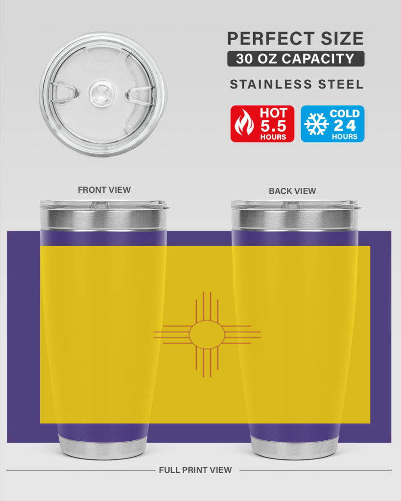 New Mexico 21#- Us Flags- Tumbler