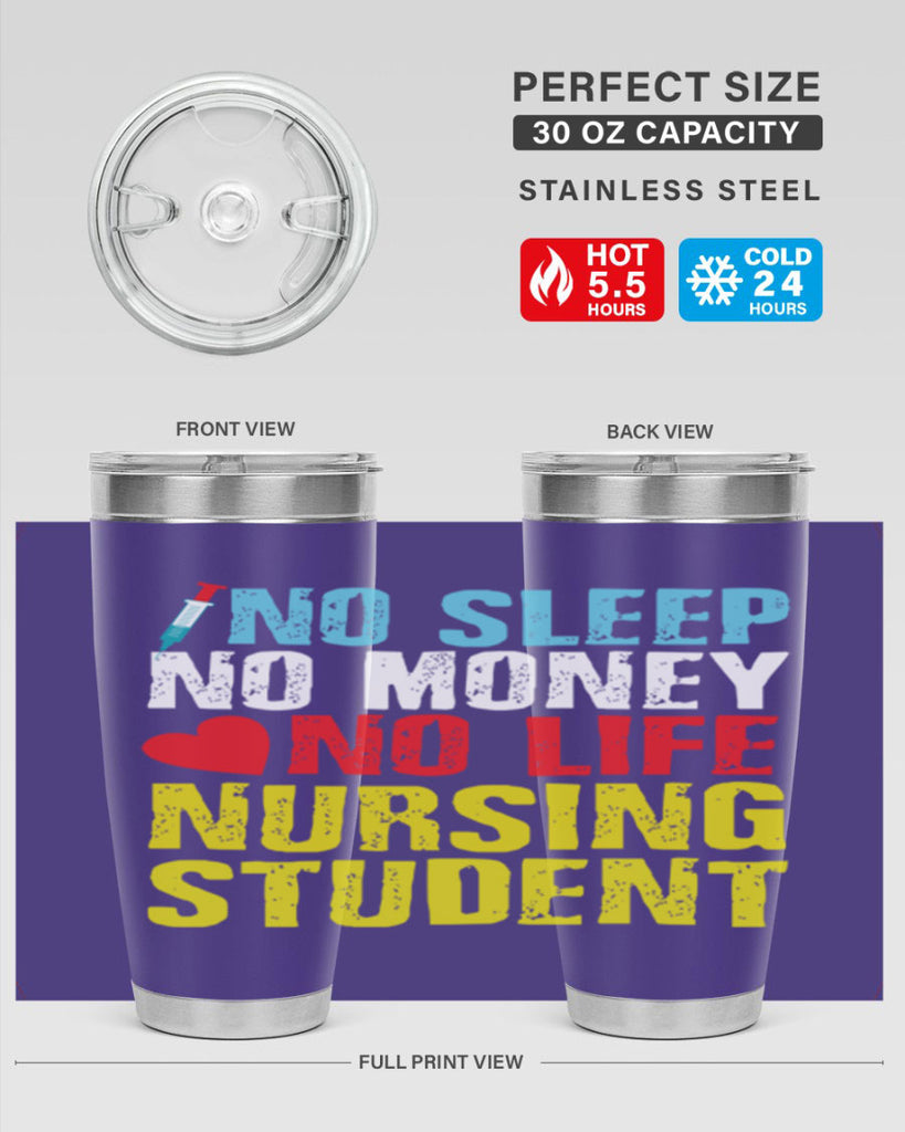 No Sleep Style 290#- nurse- tumbler