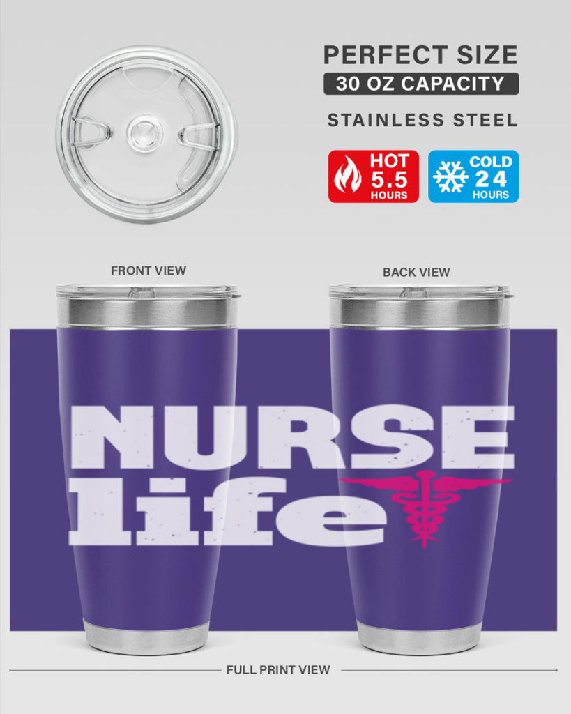 Nurse life Style 283#- nurse- tumbler