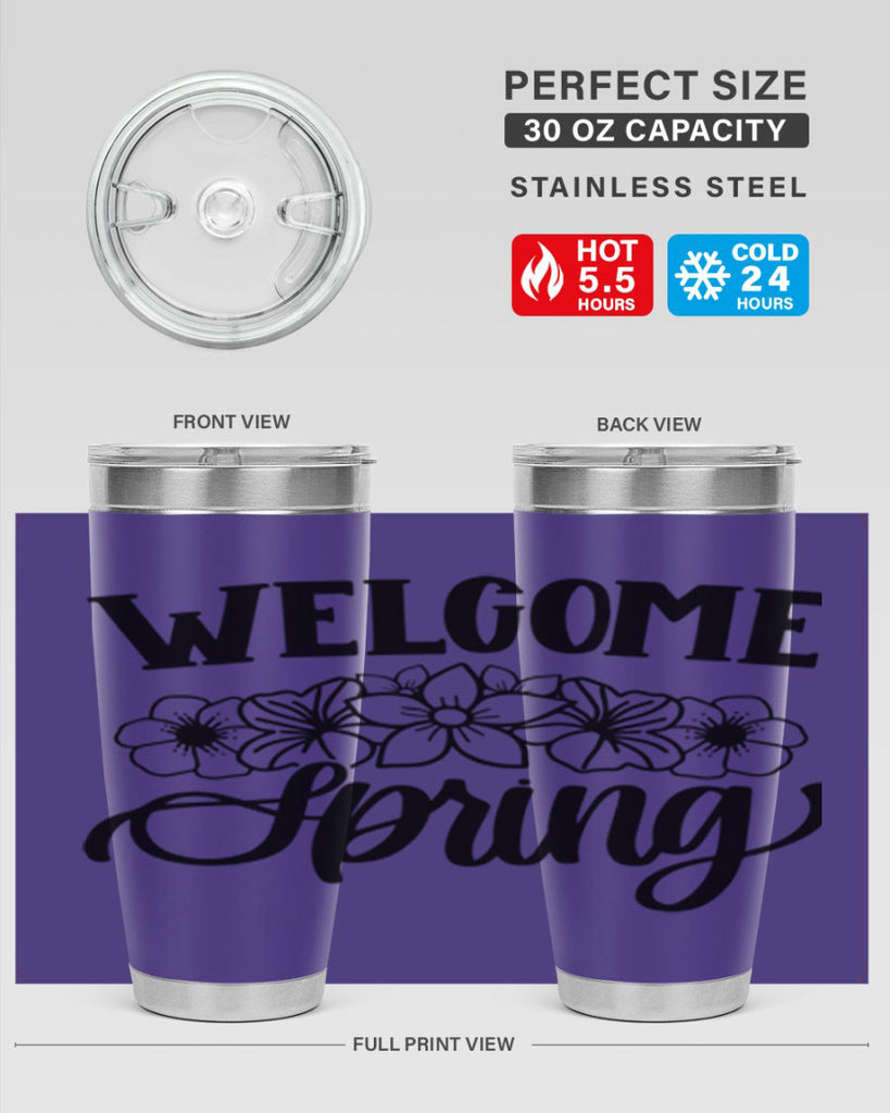 PNG_Welcome Spring396#- spring- Tumbler