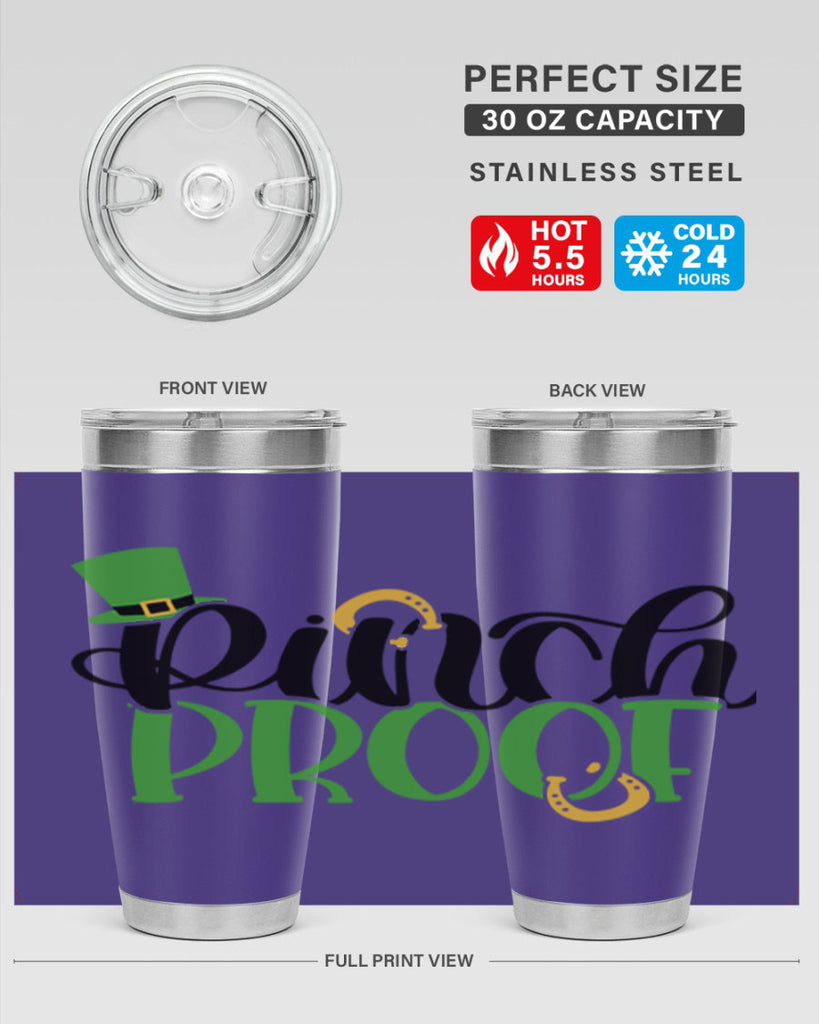 Pinch Proof Style 37#- St Patricks Day- Tumbler