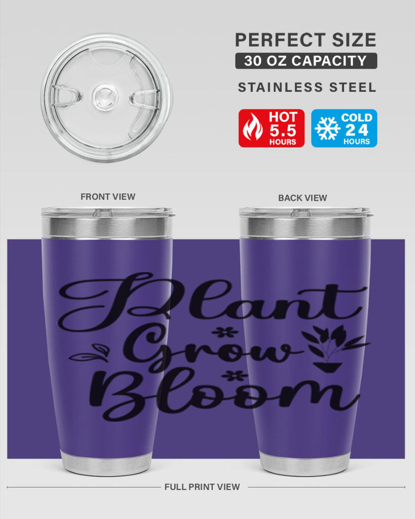 Plant Grow Bloom 391#- spring- Tumbler