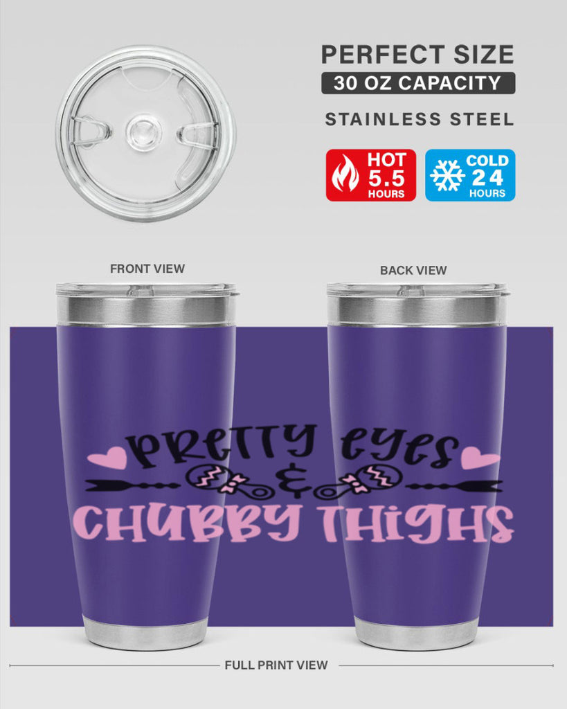 Pretty Eyes Chubby Thights Style 30#- baby- tumbler
