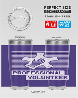 Professional Volunteer Style 36#- volunteer- Tumbler