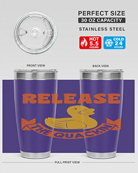Release The Quackin Style 20#- duck- Tumbler