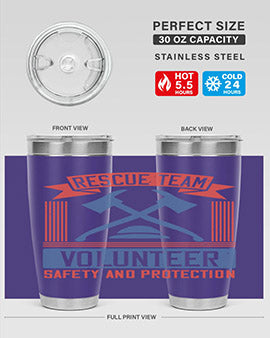 Rescue Team Volunteer Safety And Protection Style 33#- volunteer- Tumbler