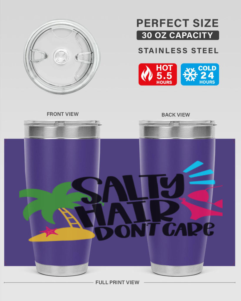 Salty Hair Dont Care Style 29#- summer- Tumbler