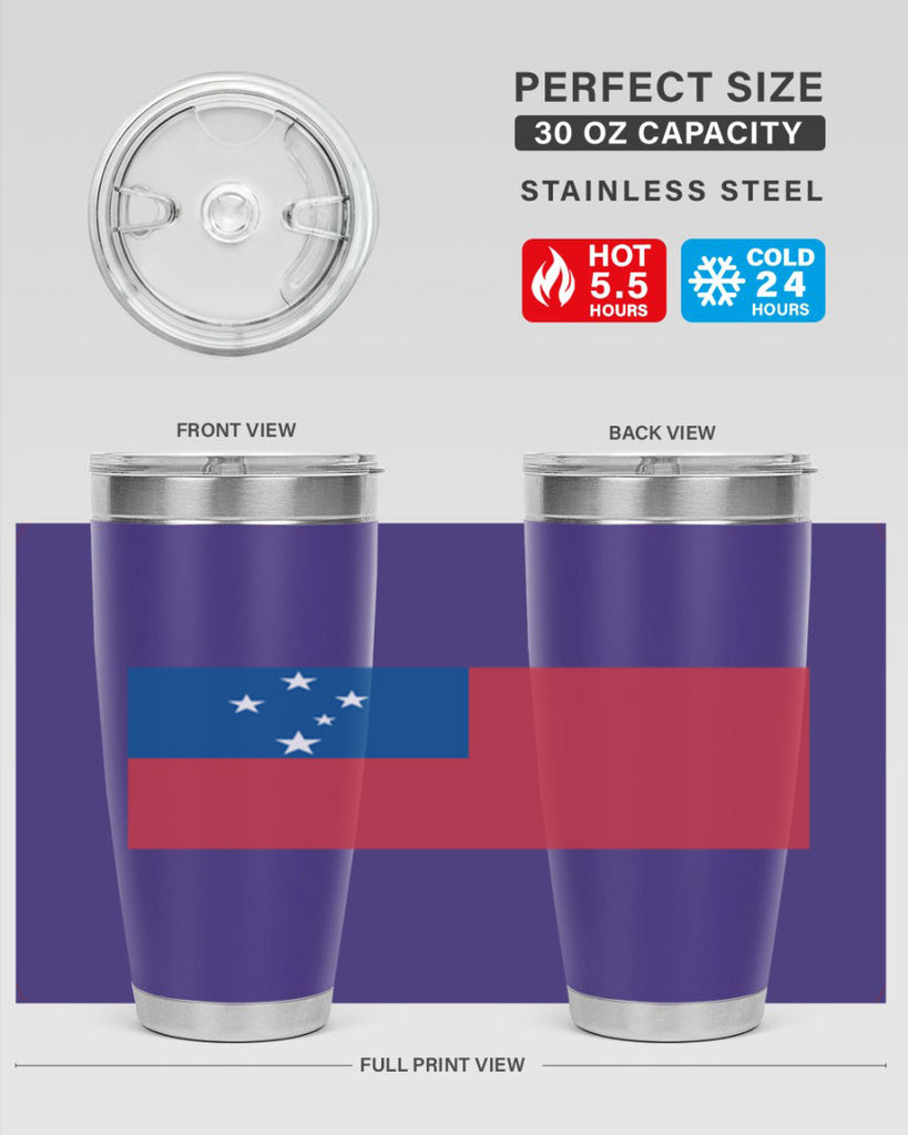 Samoa 49#- world flags- Tumbler