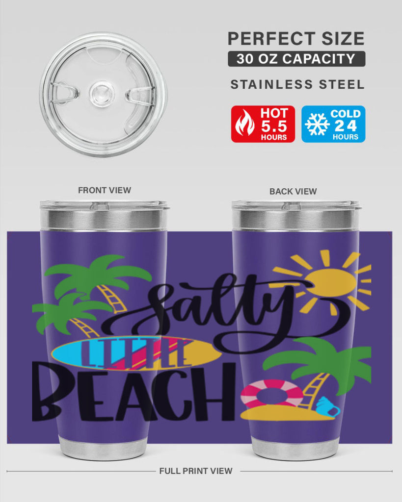 Satly Little Beach Style 26#- summer- Tumbler