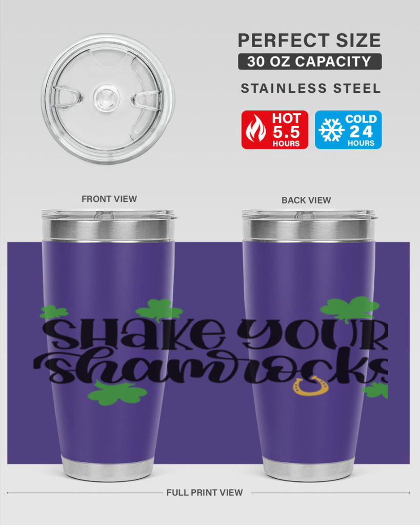 Shake Your Shamrocks Style 32#- St Patricks Day- Tumbler