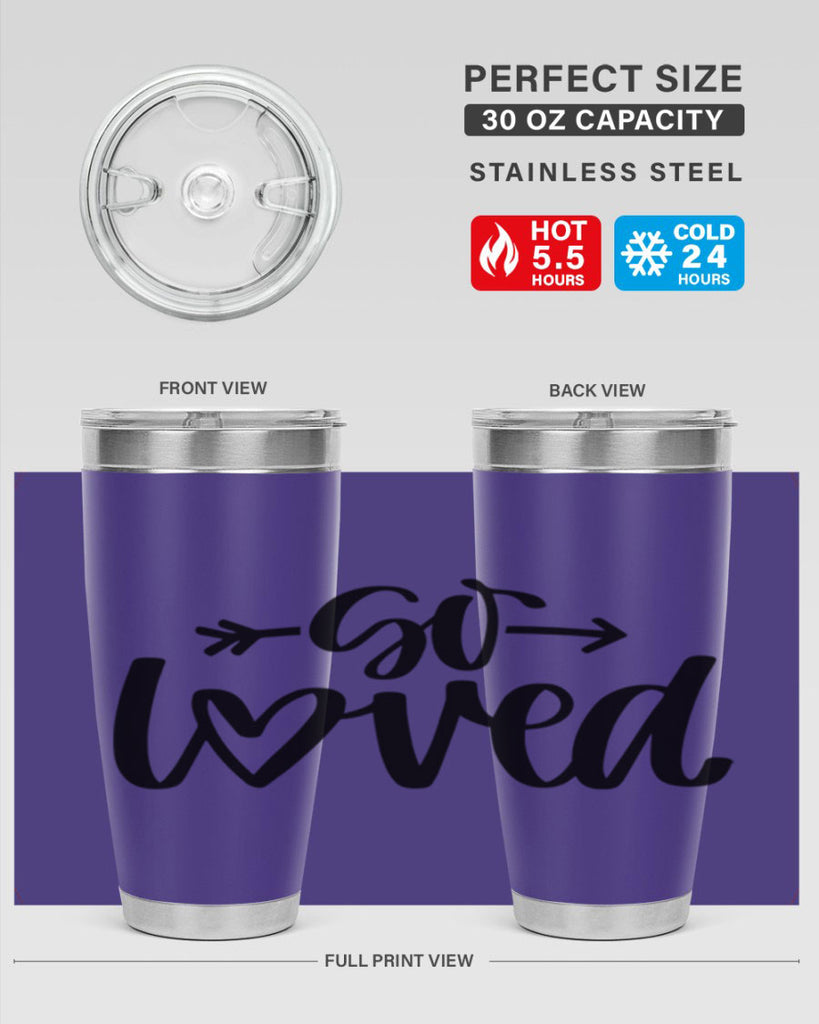 So Loved Style 26#- baby- tumbler