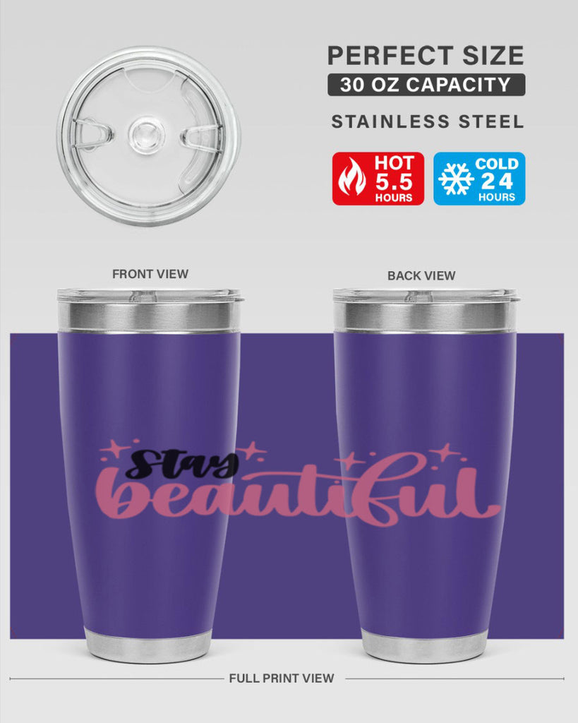 Stay Beautiful Style 18#- make up- Tumbler