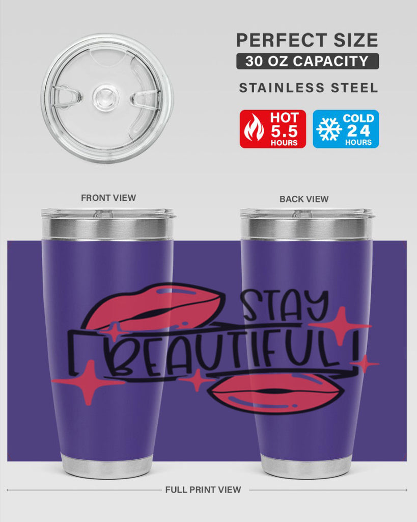 Stay Beautiful Style 19#- make up- Tumbler