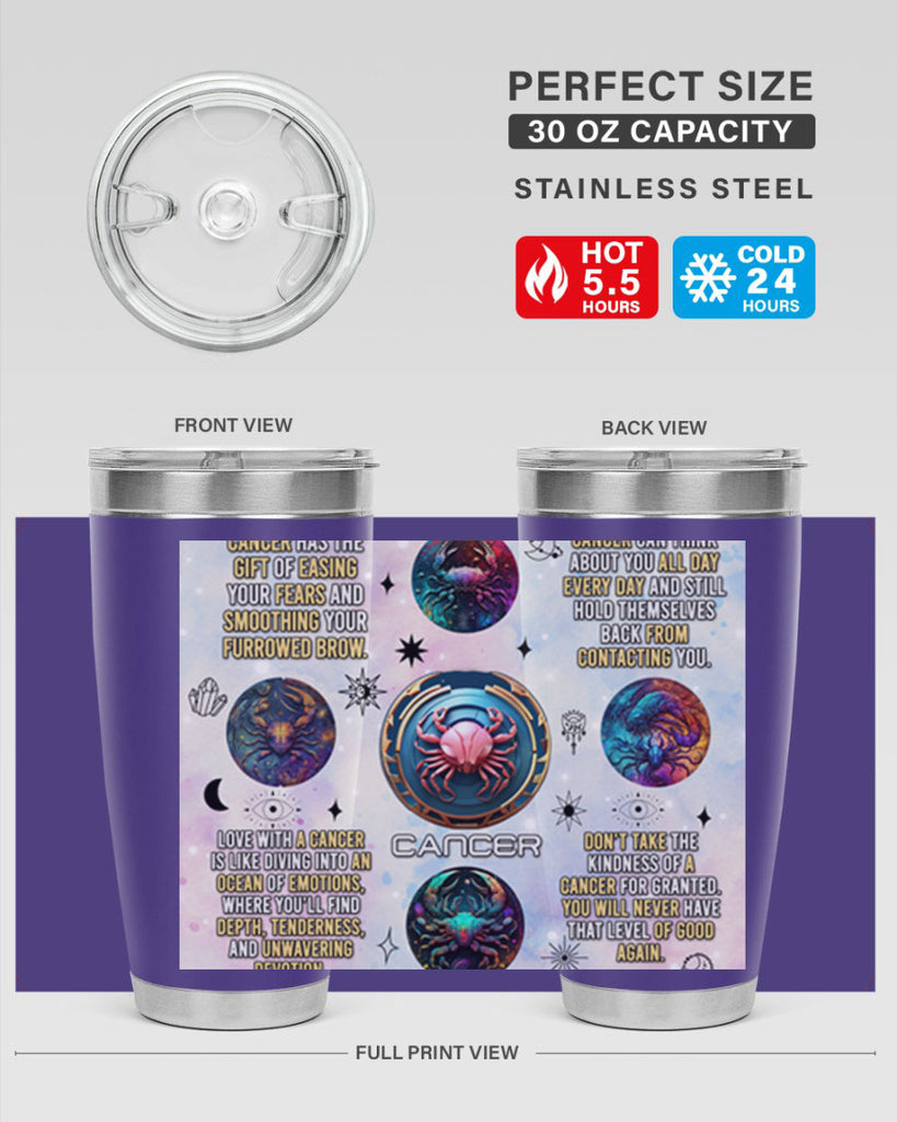 StraightCancer 470#- zodiac- Tumbler