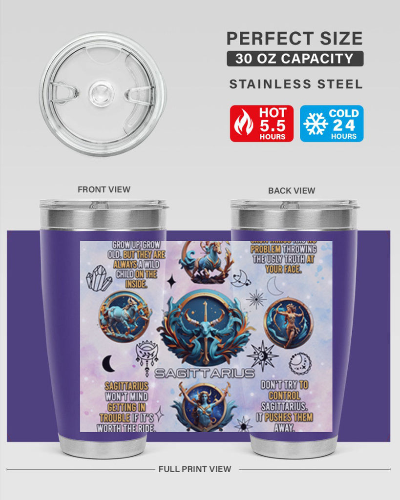 StraightSaggitarius 476#- zodiac- Tumbler