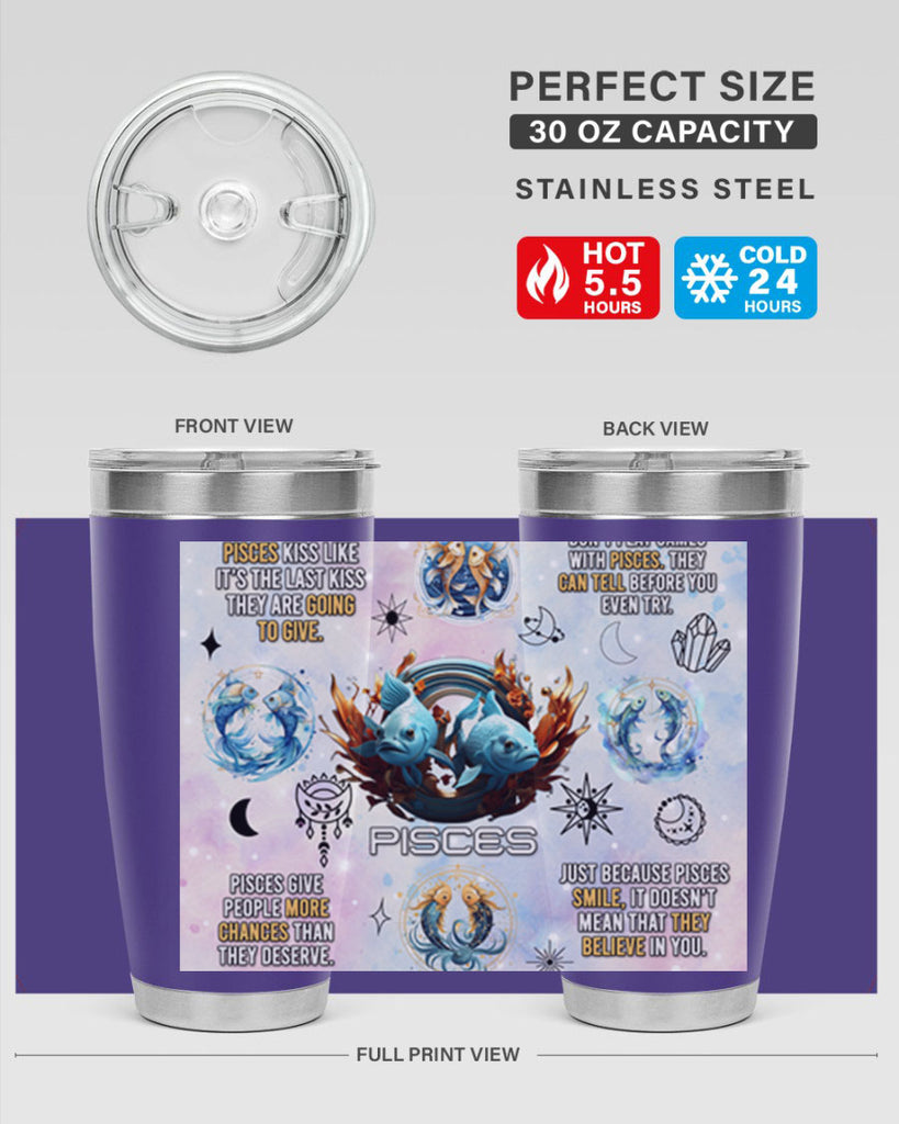 Straightpisces 475#- zodiac- Tumbler