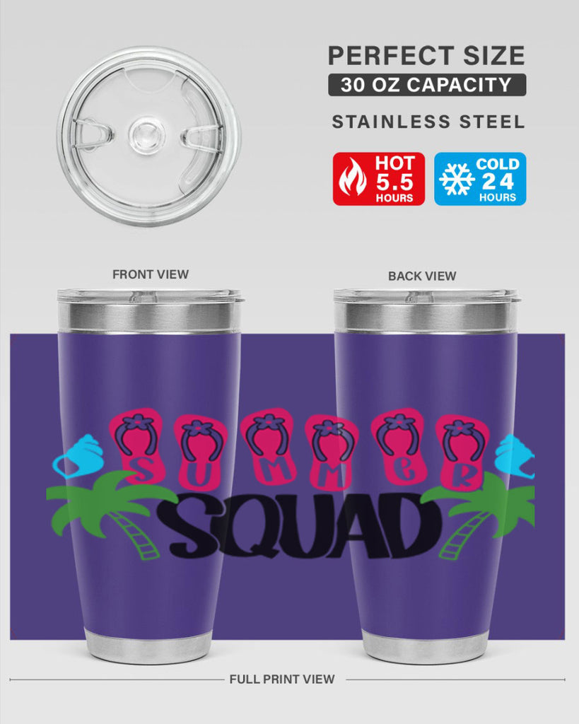 Summer Squad Style 22#- summer- Tumbler