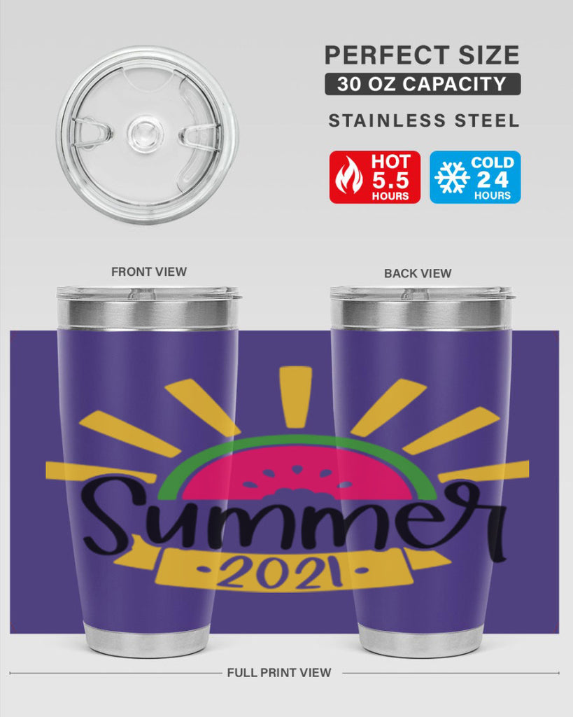Summer Style 24#- summer- Tumbler