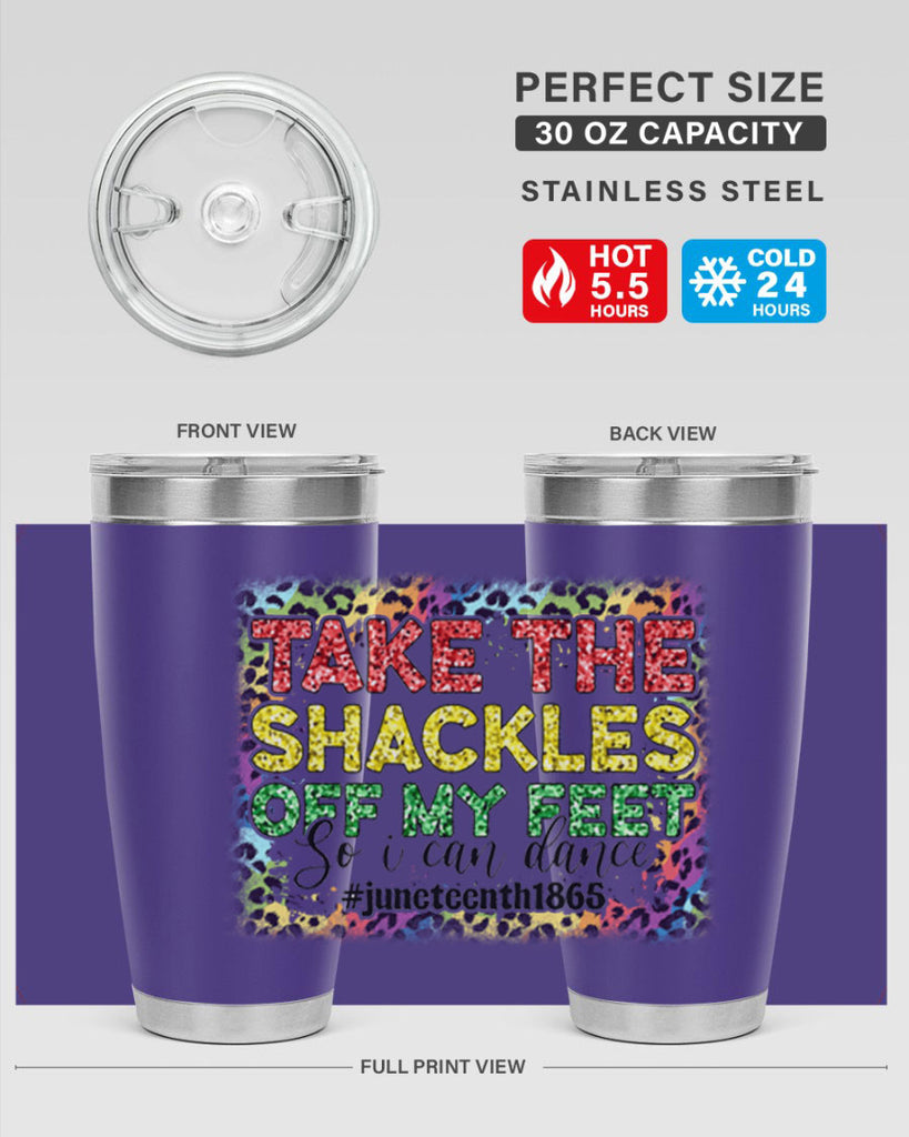 Take The Shackles Off My Feet Juneteenth 34#- Juneteenth- tumbler