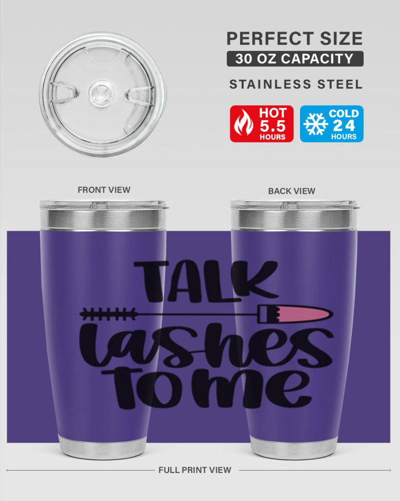 Talk Lashes To Me Style 16#- make up- Tumbler