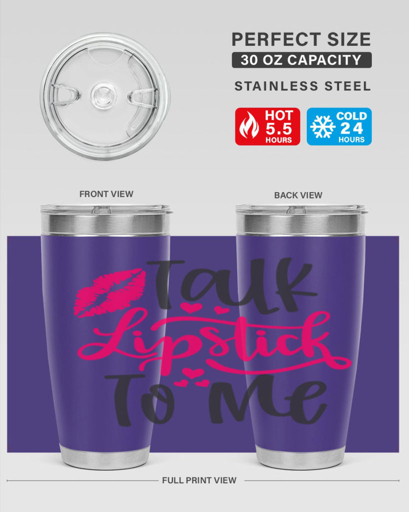 Talk Lipstick To Me Style 217#- make up- Tumbler