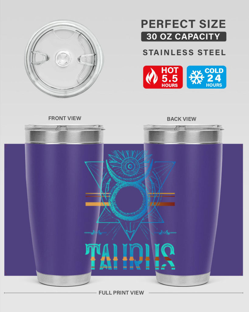Taurus 506#- zodiac- Tumbler