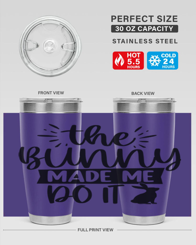 The bunny made me do 544#- spring- Tumbler