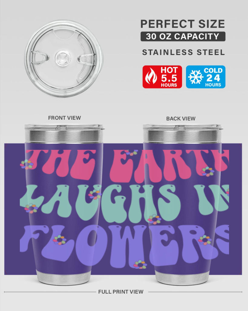The earth laughs in flowers 532#- spring- Tumbler