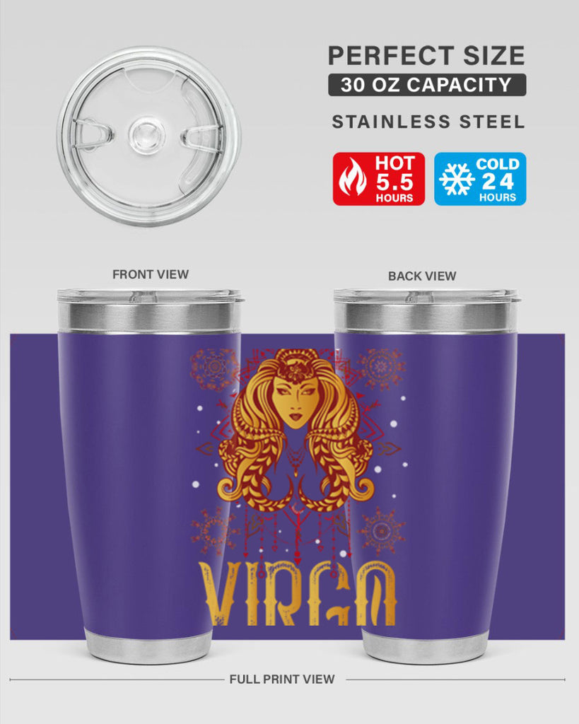 Virgo 542#- zodiac- Tumbler