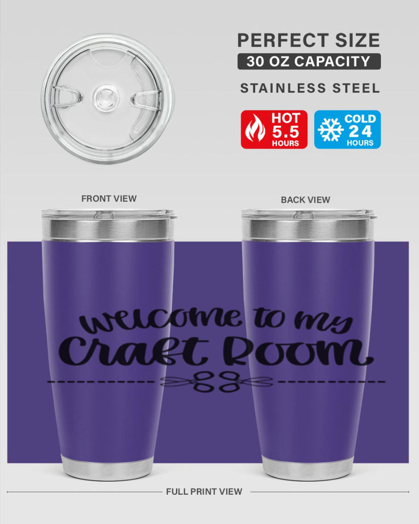 Welcome To My Craft Room 2#- crafting- Tumbler
