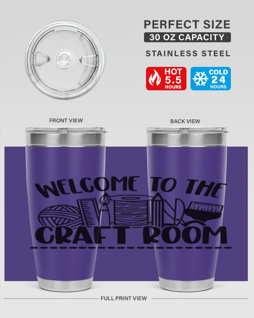 Welcome To the Craft Room 1#- crafting- Tumbler