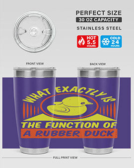 What exactly is the function of a rubber duck Style 10#- duck- Tumbler