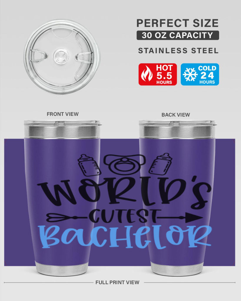 Worlds Cutest Bachelor Style 13#- baby- tumbler