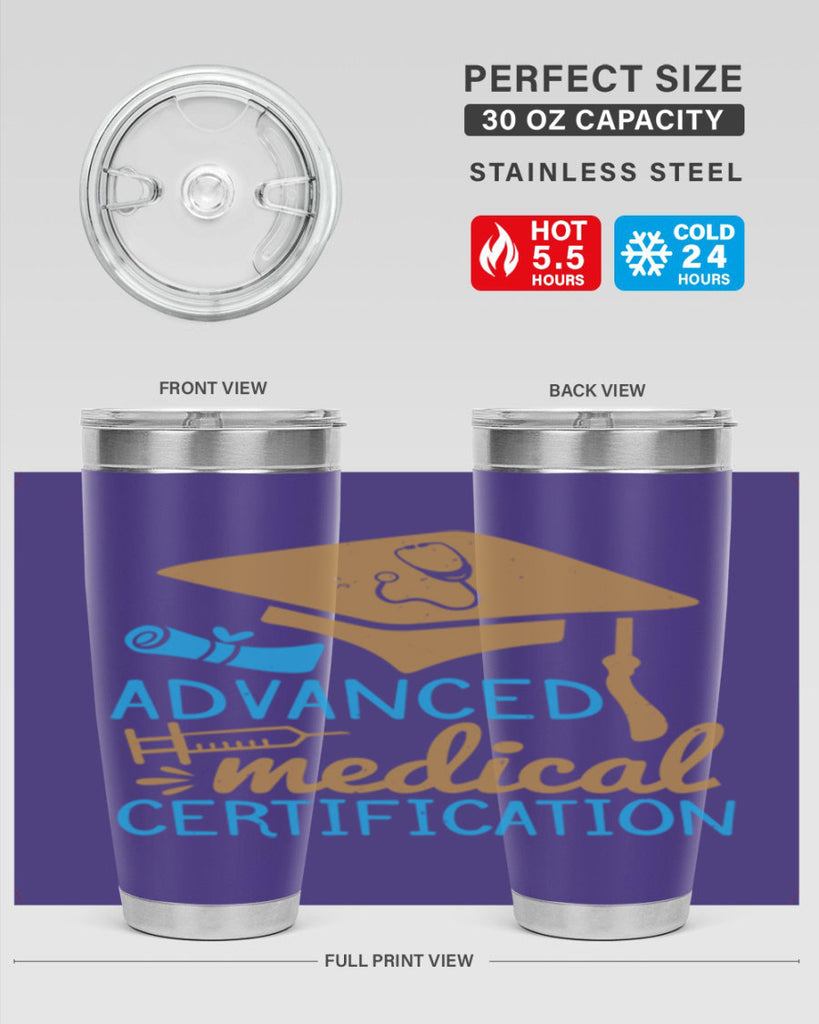 advanced medical certification Style 50#- medical- tumbler
