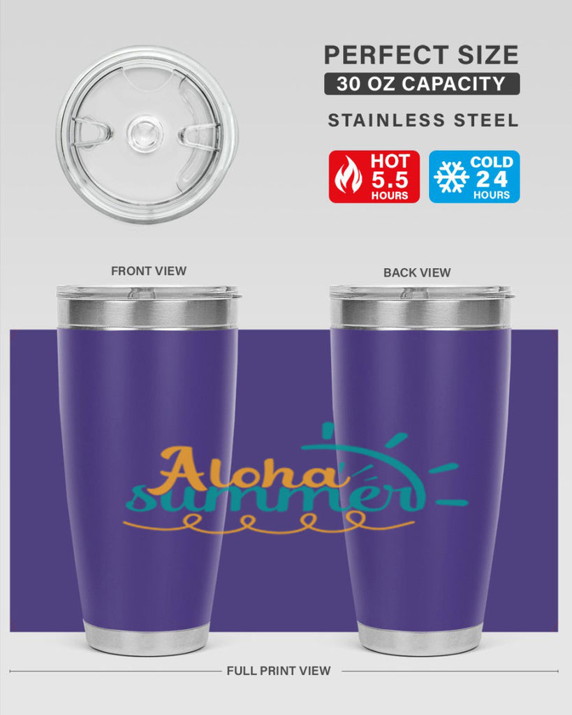aloha summer Style 109#- summer- Tumbler