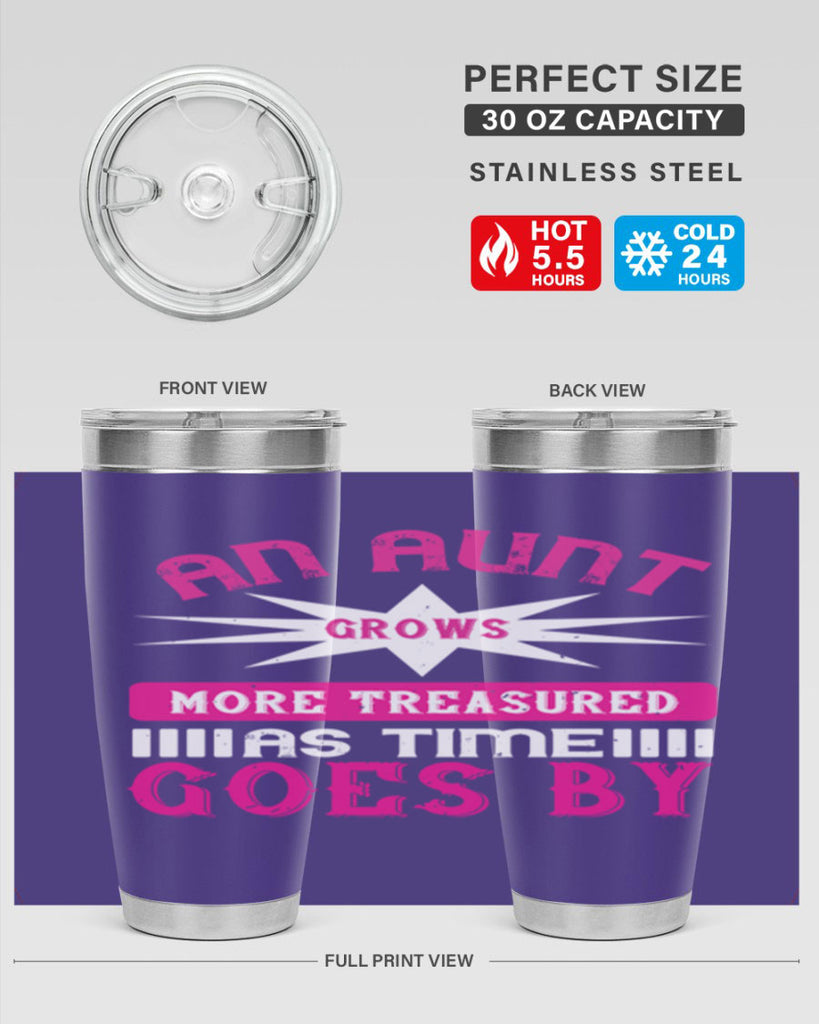 an aunt grows more treasured as time goes by 220#- mom- Tumbler