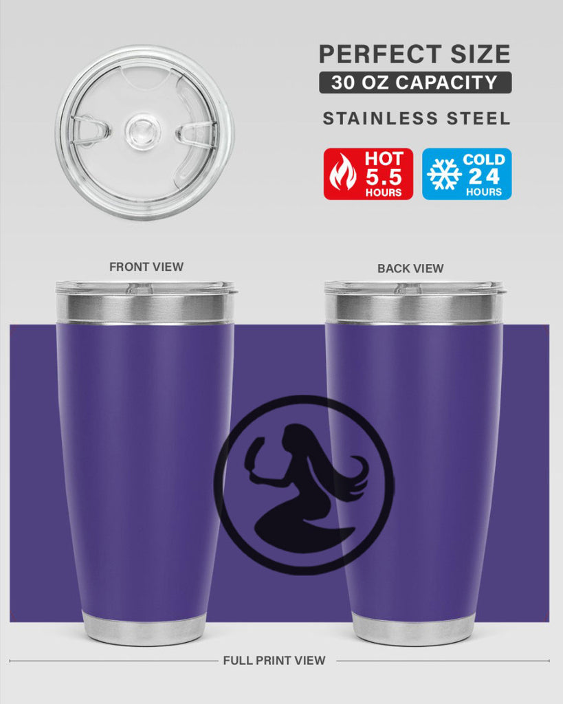 aquarius 80#- zodiac- Tumbler