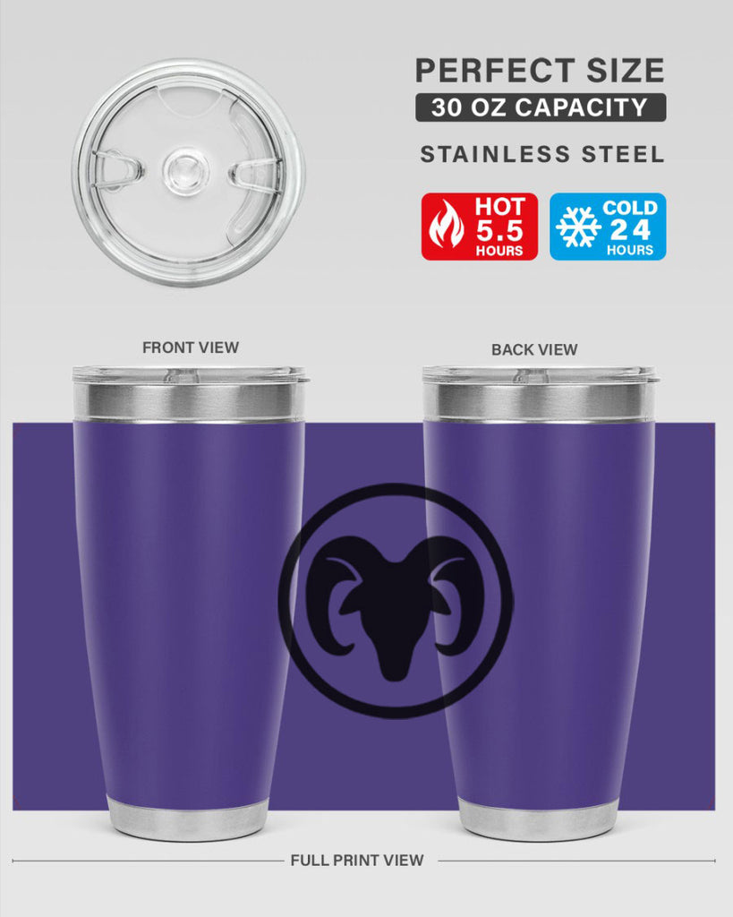 aries 131#- zodiac- Tumbler