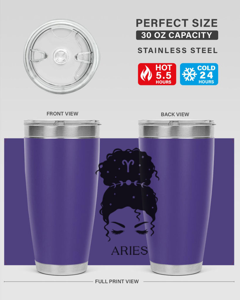 aries 132#- zodiac- Tumbler