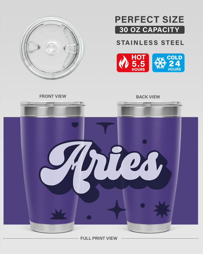 aries 133#- zodiac- Tumbler