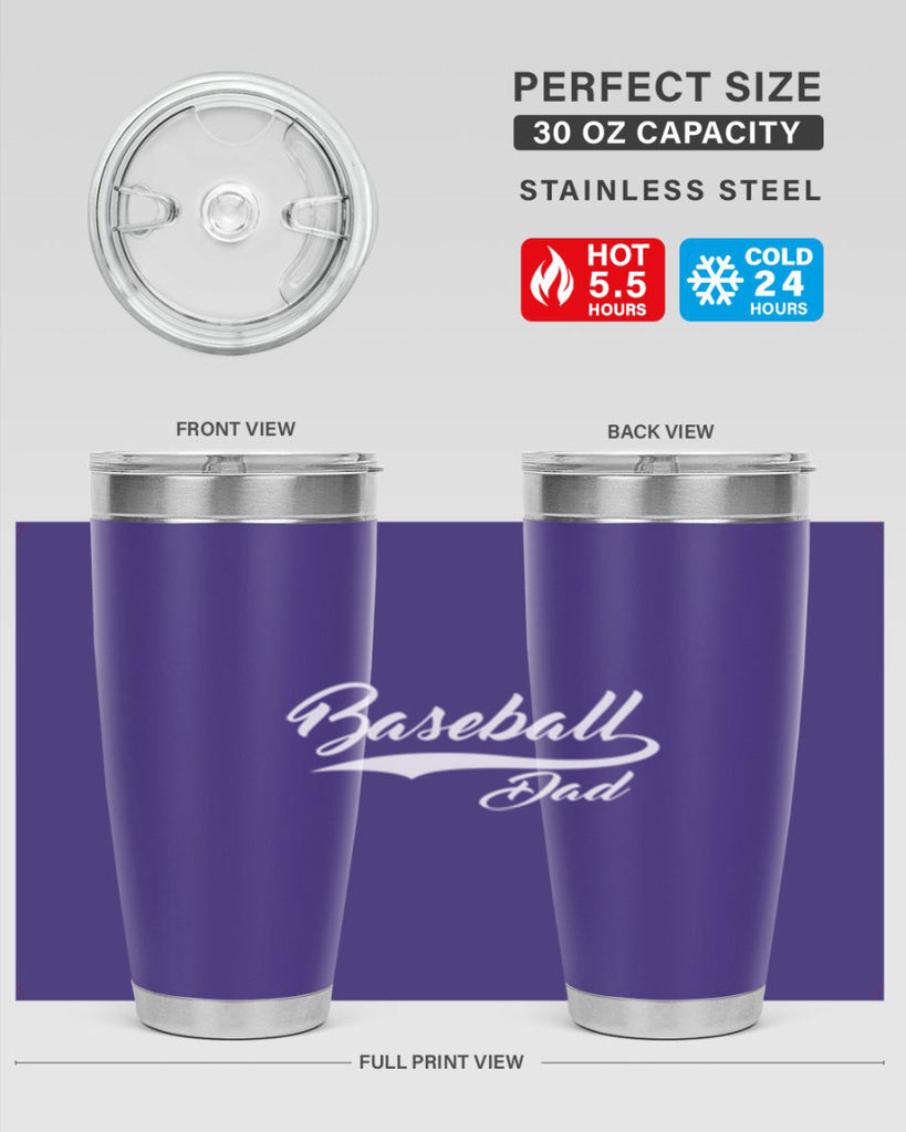 baseball dadi 50#- dad- Tumbler